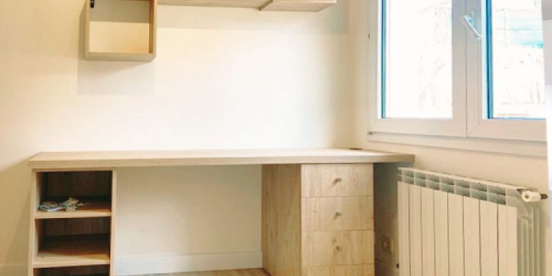 Muebles de escritorio de madera en Barcelona