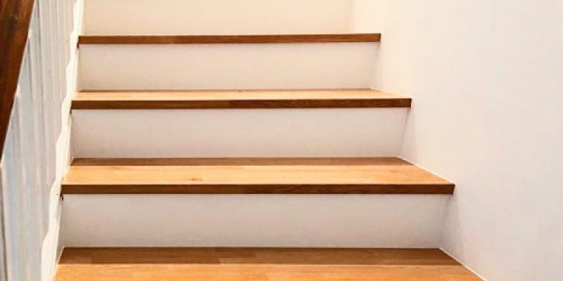 Escaleras de madera a medida con V